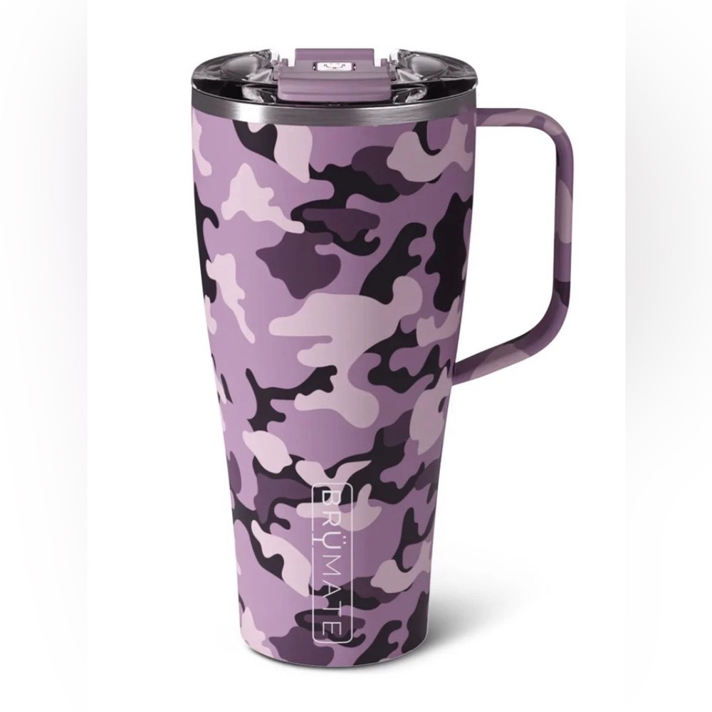 BrüMate Toddy XL 32oz Insulated Coffee Mug Mauve Camp Travel Camping Hydrate New